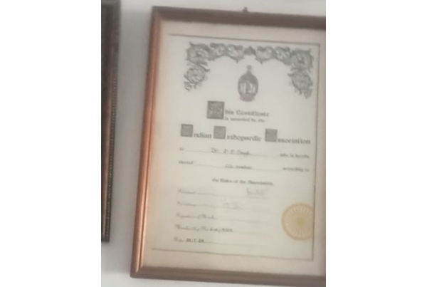 Certificates