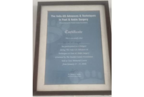 Certificates